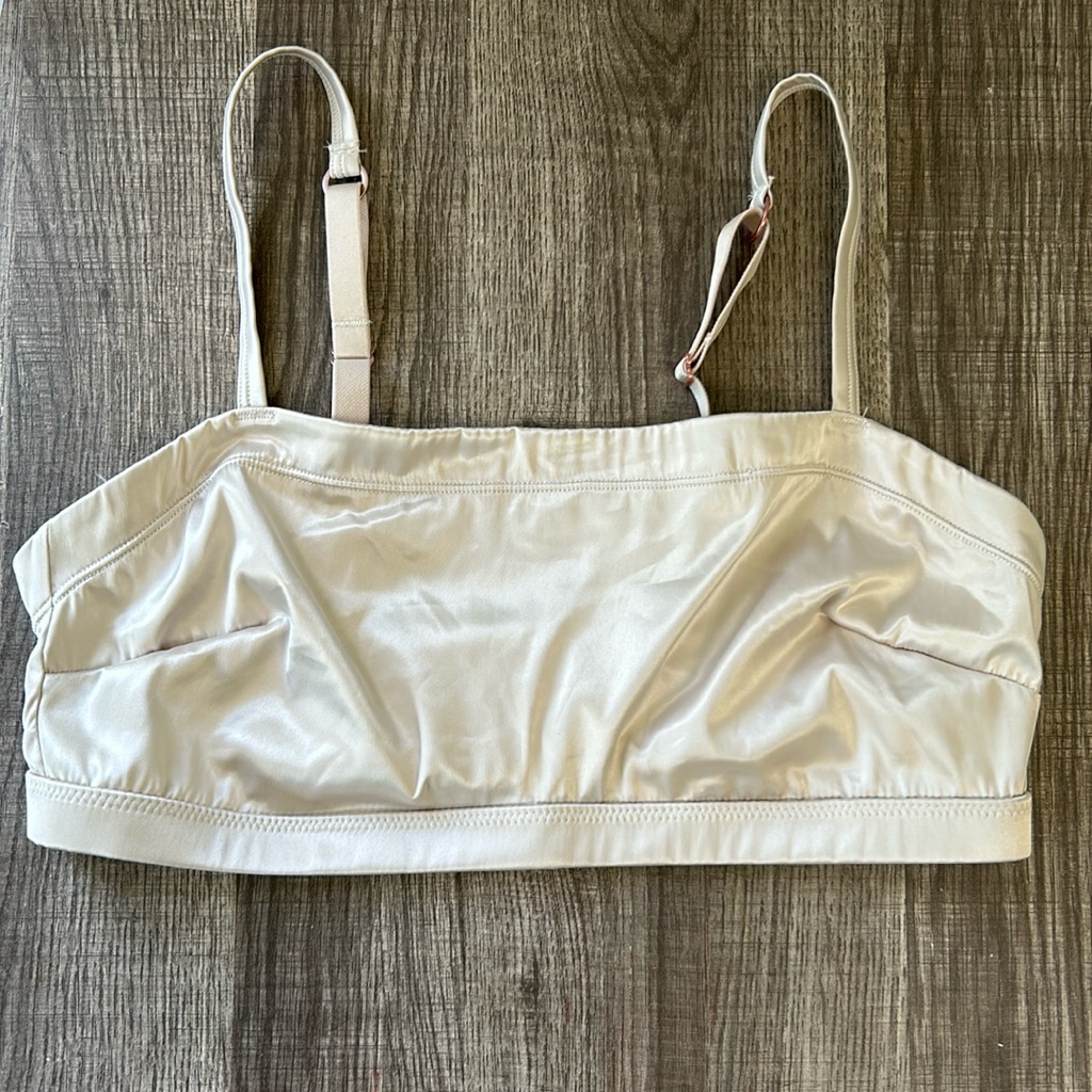 Aerie| Satin Look Unlined Bralette Sz Medium
